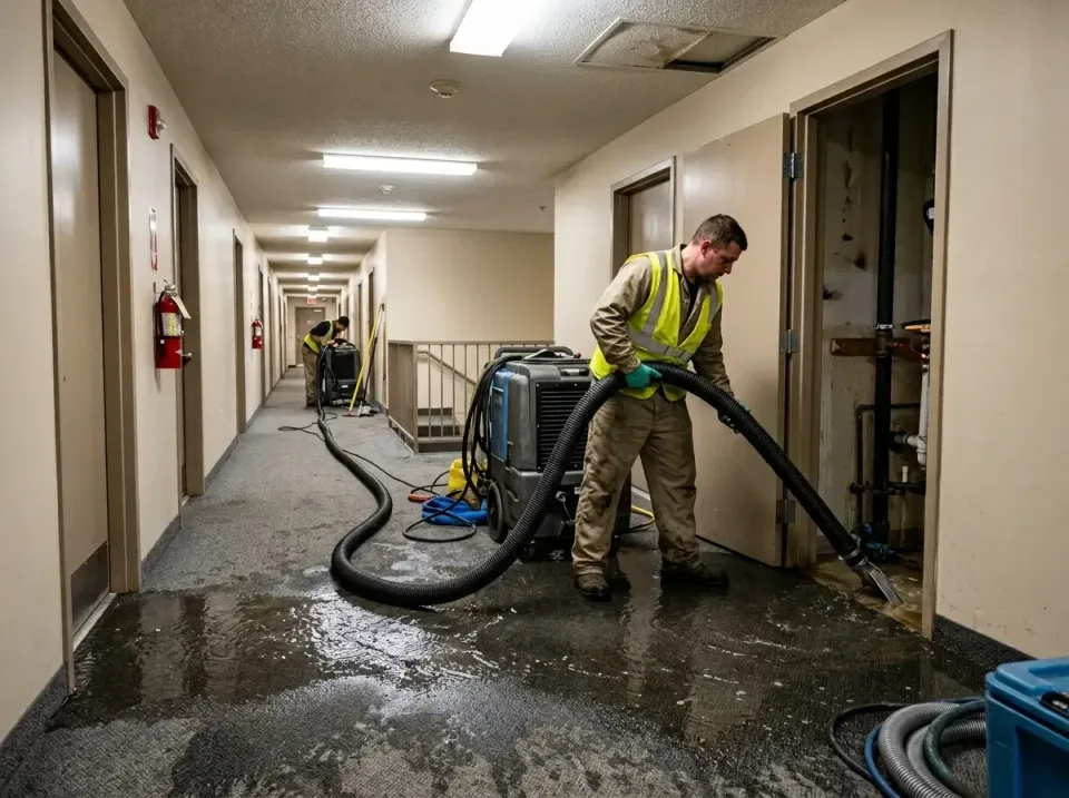 multi-unit-apartment-hallway-f-005 — frequently asked questions, Emergency Burst Pipe Water Extraction & Removal in Mora, MN